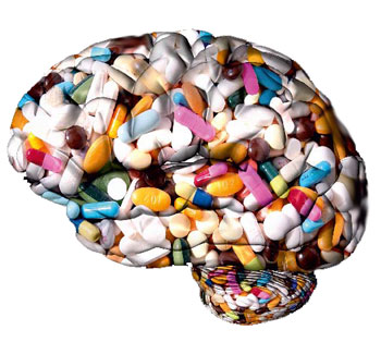 Tabletten-Gehirn